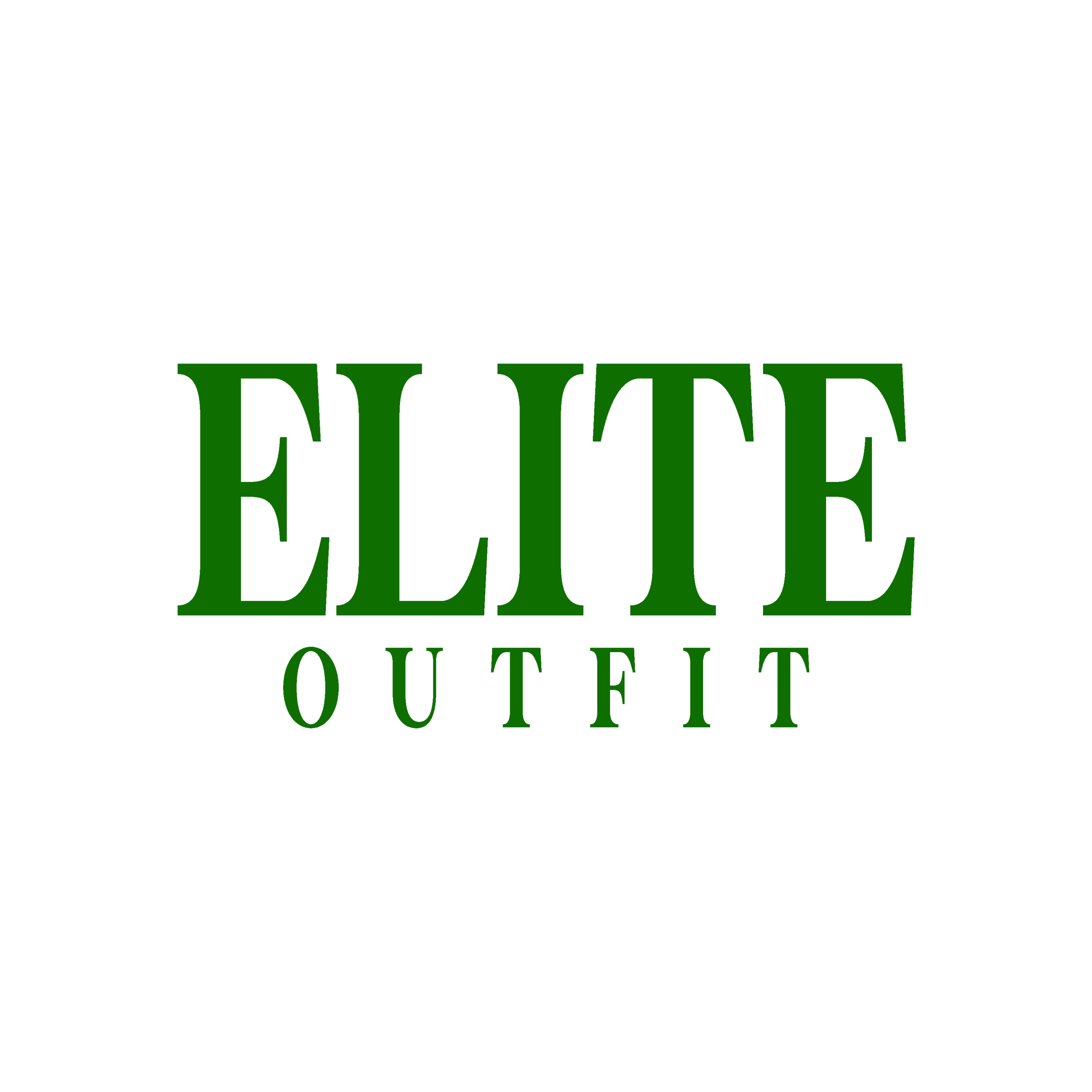 elite outfit text